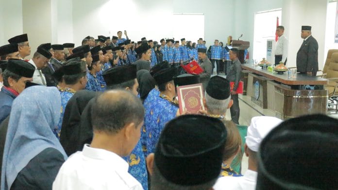 Puluhan CPNS Buton Tengah Resmi Dilantik